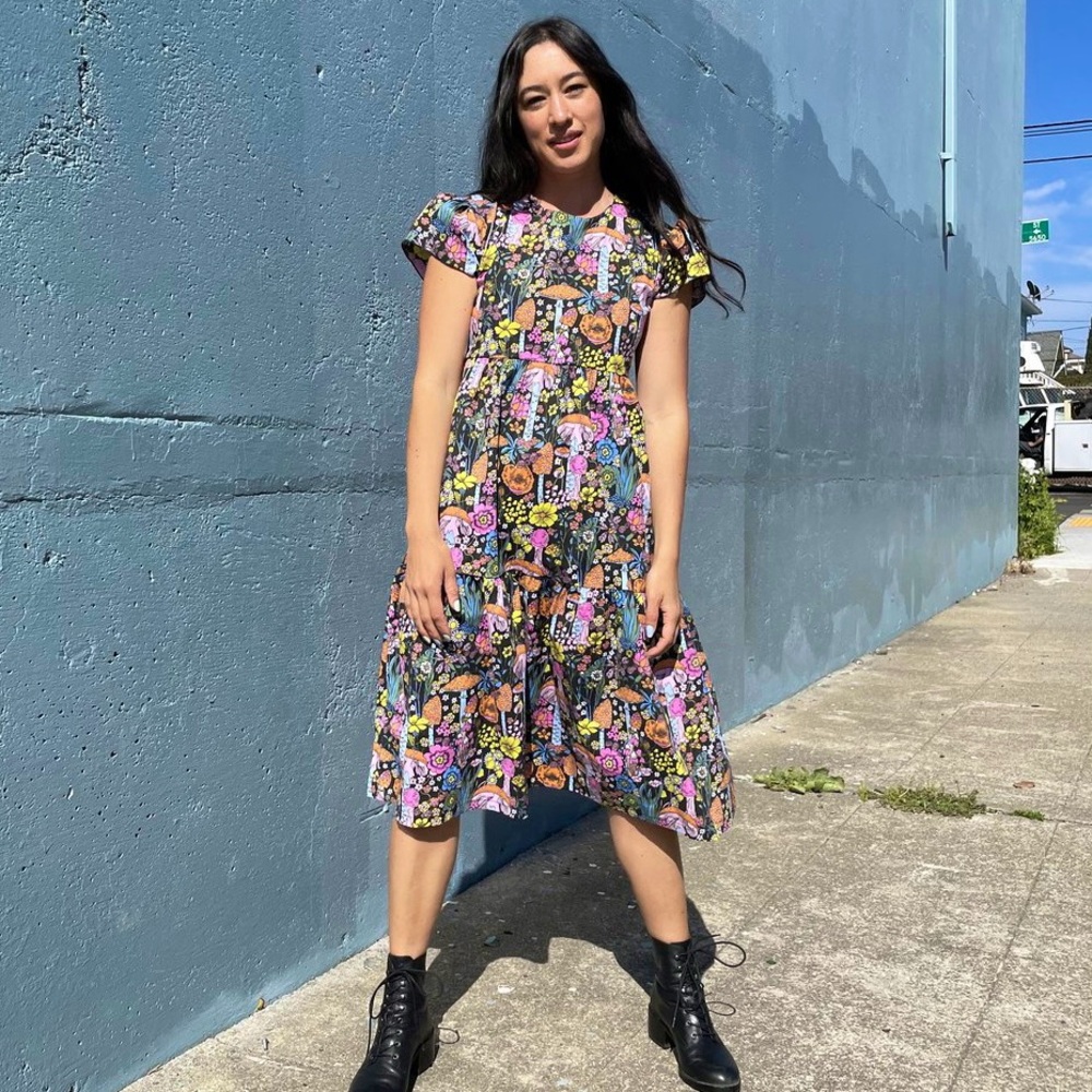 Nooworks Magic Mushroom Frida Dress XL